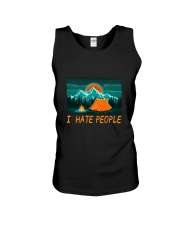 I Hate People Unisex Tank thumbnail