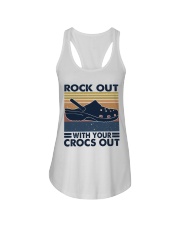 Rock Out With You Crocs Out Ladies Flowy Tank thumbnail