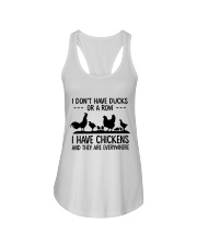 I Have Chickens Ladies Flowy Tank thumbnail