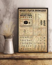 Hockey Player Knowledge 11x17 Poster lifestyle-poster-3