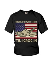 The Party Dont Start Youth T-Shirt thumbnail