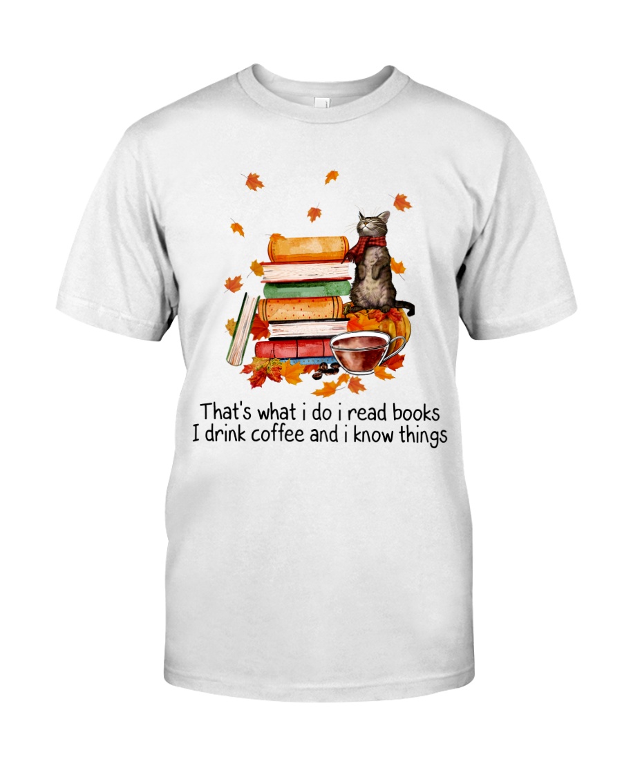 I Read Books Classic T-Shirt