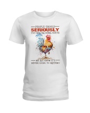 People Should Seriously Ladies T-Shirt thumbnail