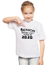 Seniors Skips Day 2020 Youth T-Shirt lifestyle-youth-tshirt-front-2