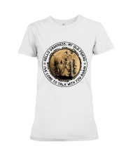 Hello Darkness My Old Friend Premium Fit Ladies Tee thumbnail