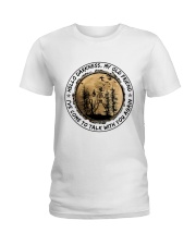 Hello Darkness My Old Friend Ladies T-Shirt thumbnail