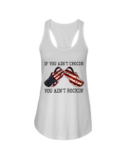 If You Ain't Crocin Ladies Flowy Tank thumbnail