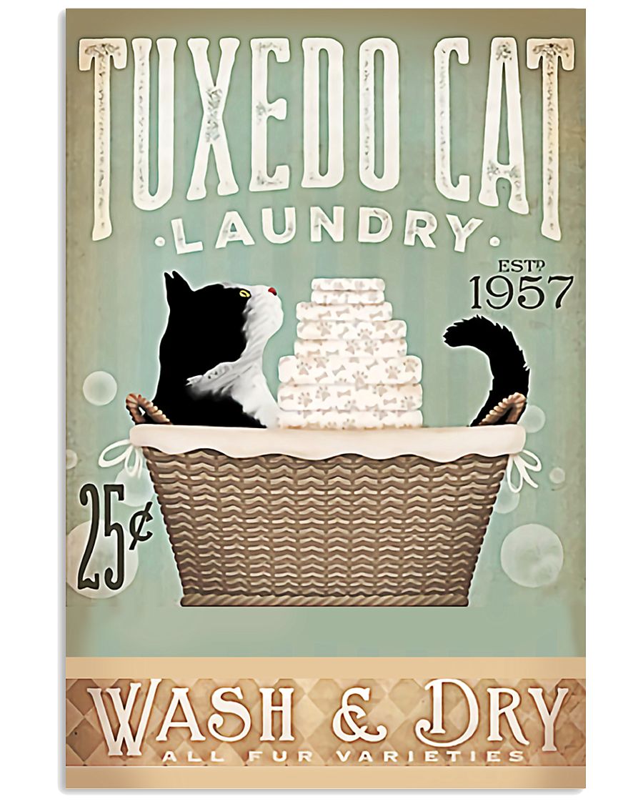 Tuxedo Cat 11x17 Poster