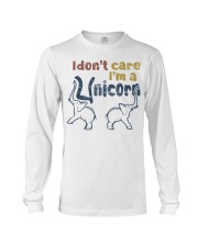 I Dont Care Long Sleeve Tee thumbnail