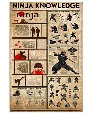 Ninja Knowledge 11x17 Poster front