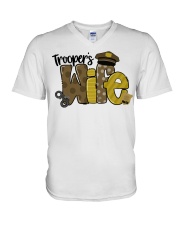 Trooper Wife V-Neck T-Shirt thumbnail