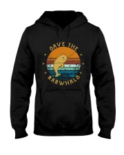 Save The Narwhals Hooded Sweatshirt thumbnail