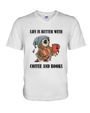 Life Is Better V-Neck T-Shirt thumbnail