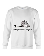 I Will Be A Lazy Blob Crewneck Sweatshirt thumbnail