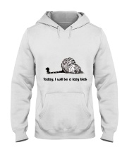 I Will Be A Lazy Blob Hooded Sweatshirt thumbnail