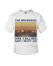 The Breweries Are Calling Youth T-Shirt thumbnail