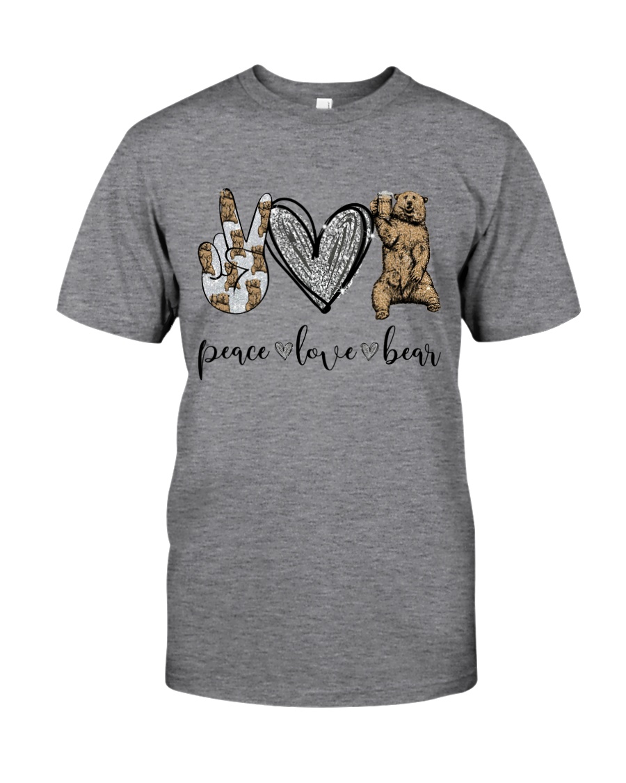Peace Love Beer Classic T-Shirt