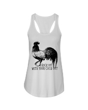 Rock Out With Your Cock Out Ladies Flowy Tank thumbnail