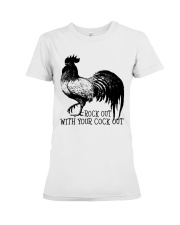 Rock Out With Your Cock Out Premium Fit Ladies Tee thumbnail