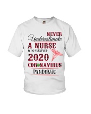 Never Underestimate A Nurse Youth T-Shirt thumbnail