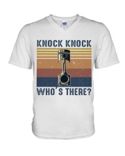 Knock Knock Who's There V-Neck T-Shirt thumbnail