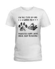 Dogs And Teaching Ladies T-Shirt thumbnail