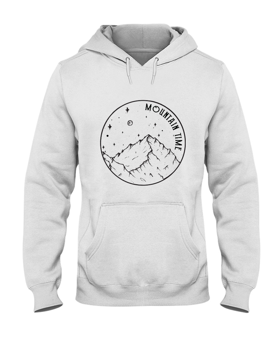 Mountains Time Hooded Sweatshirt