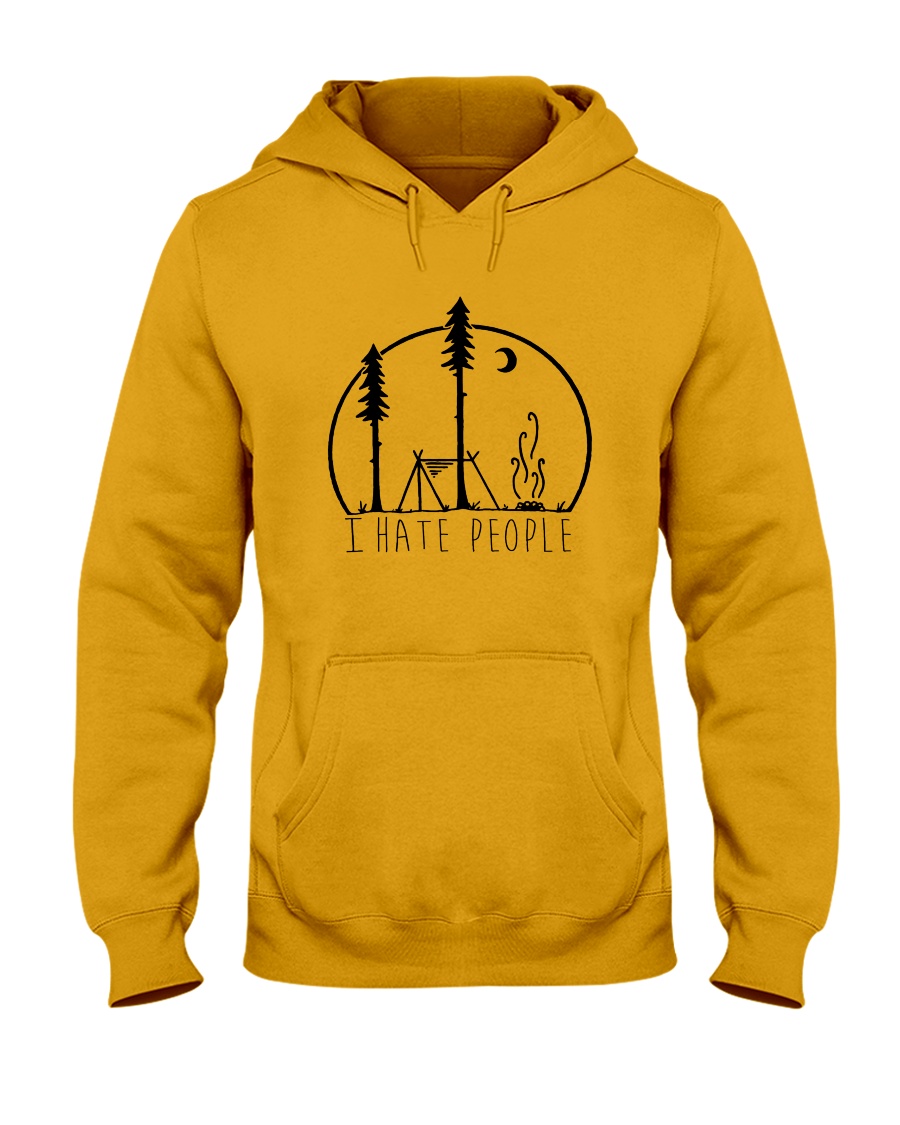 I Hate People Hooded Sweatshirt