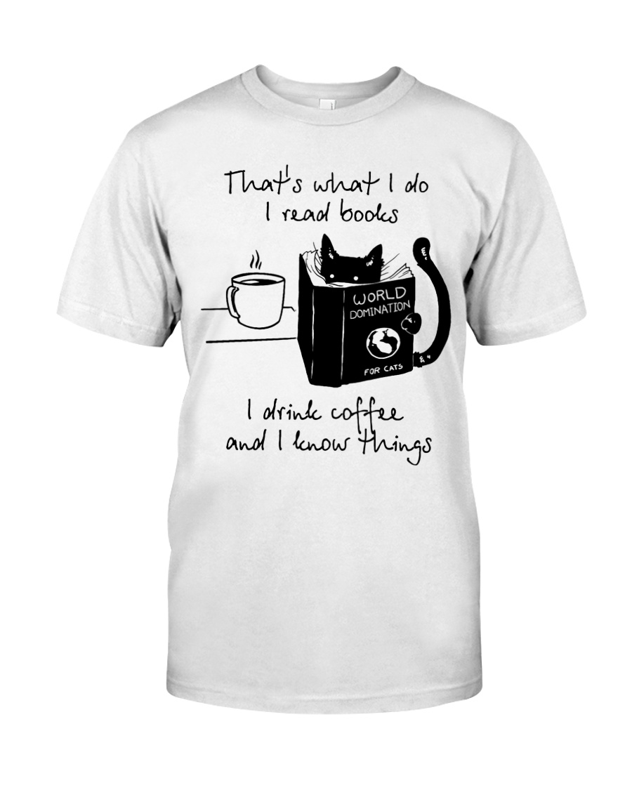 I Read Books Classic T-Shirt