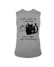I Read Books Sleeveless Tee thumbnail