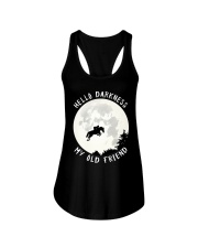 Hello Darkness My Old Friend Ladies Flowy Tank thumbnail