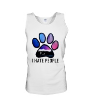 I Hate People Unisex Tank thumbnail
