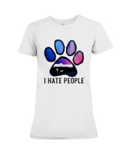 I Hate People Premium Fit Ladies Tee thumbnail