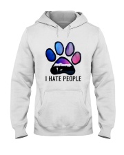 I Hate People Hooded Sweatshirt thumbnail