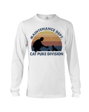 Cat Puke Division Long Sleeve Tee thumbnail
