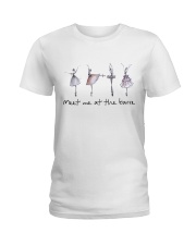 Meet Me At The Barre Ladies T-Shirt thumbnail