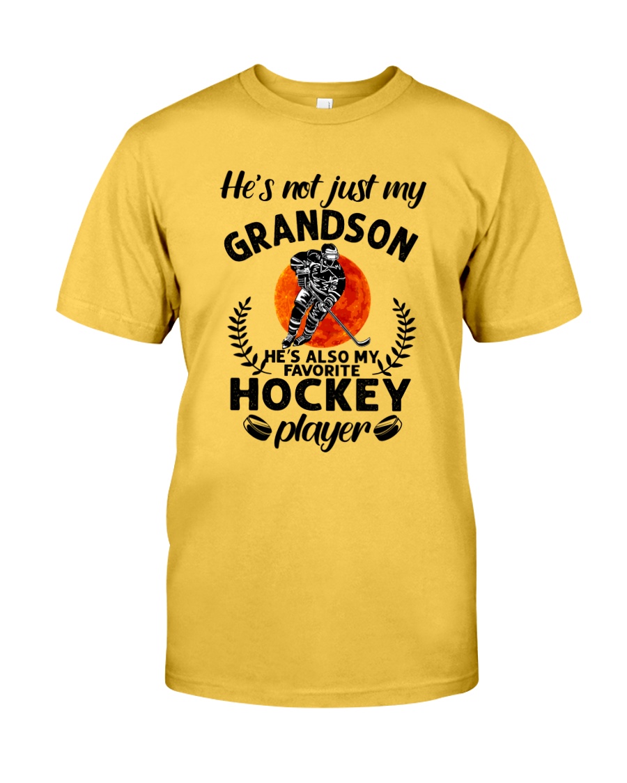 He's Also My Hockey Player Classic T-Shirt