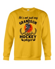 He's Also My Hockey Player Crewneck Sweatshirt thumbnail