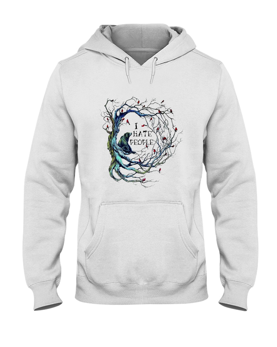 I Hate People Hooded Sweatshirt