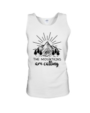 The Mountains Are Calling Unisex Tank thumbnail