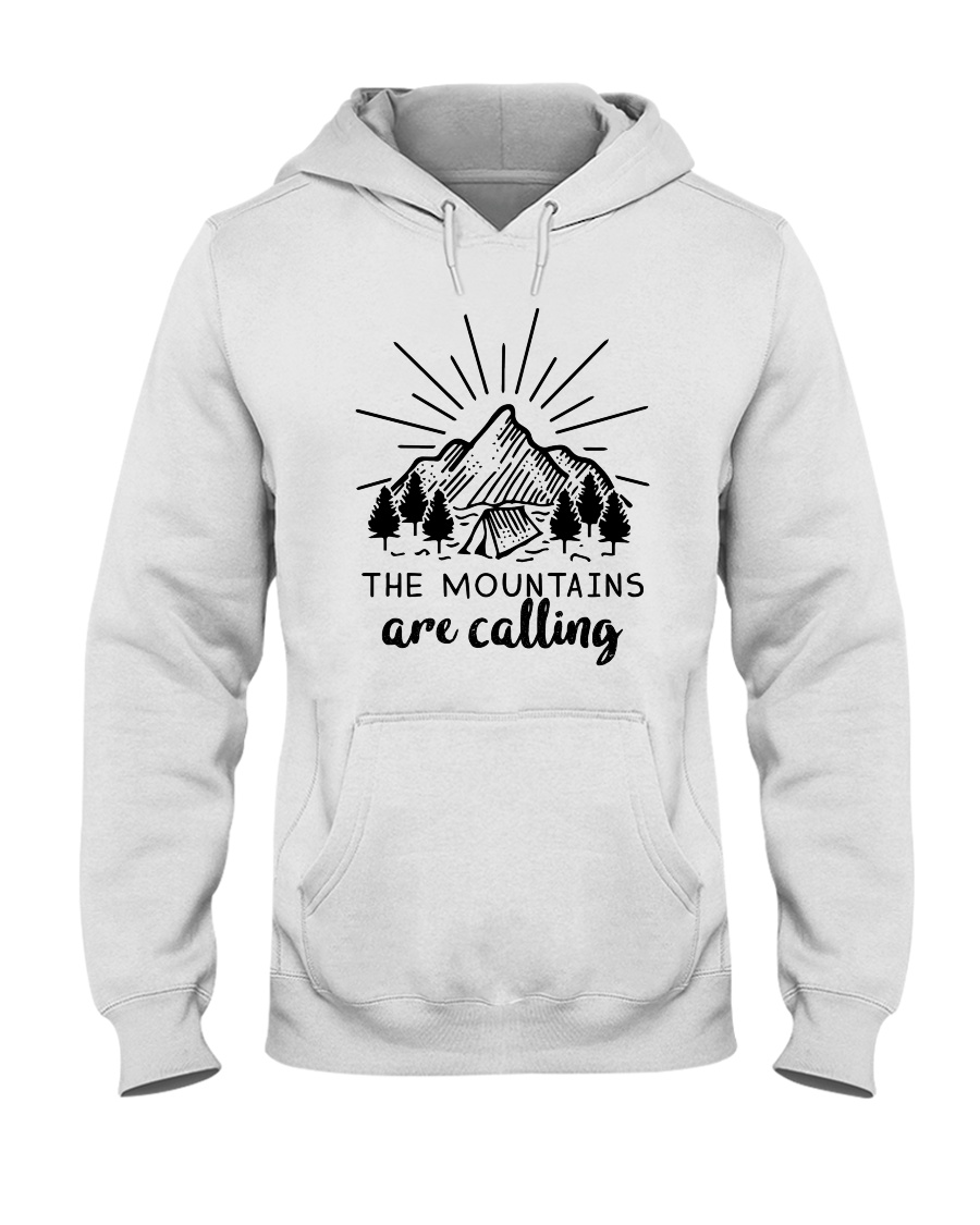 The Mountains Are Calling Hooded Sweatshirt
