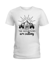 The Mountains Are Calling Ladies T-Shirt thumbnail