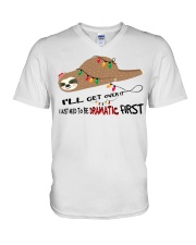 I Will Get Over V-Neck T-Shirt thumbnail