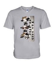 Friends Not Food V-Neck T-Shirt thumbnail