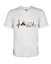 Just Go Camping V-Neck T-Shirt thumbnail