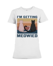 I'm Getting Meowied Premium Fit Ladies Tee thumbnail