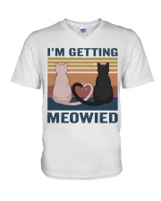 I'm Getting Meowied V-Neck T-Shirt thumbnail