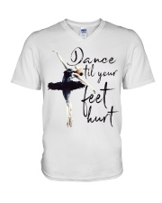 Dance Til Yout Feet Hurt V-Neck T-Shirt thumbnail