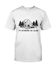 The Mountains Are Calling Classic T-Shirt thumbnail