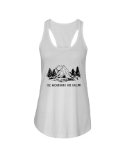 The Mountains Are Calling Ladies Flowy Tank thumbnail